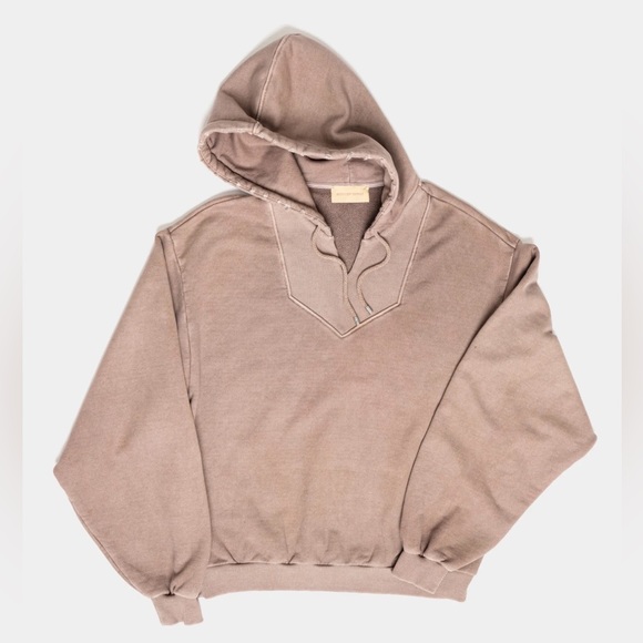 Son of Wind (NWT)Unisex Crow Hoodie Sweatshirt in Beige